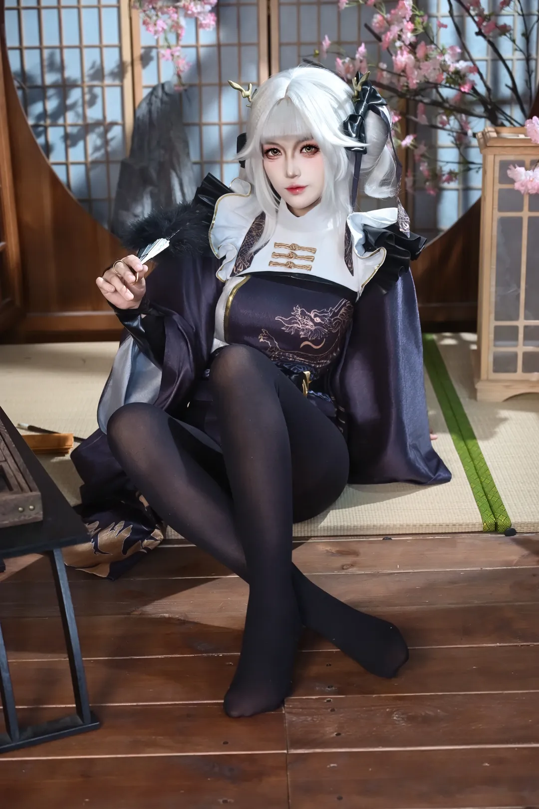 【布兰儿白兔cos】NIKKE胜利女神，以和风雅致开启新岁 - 第 3 张