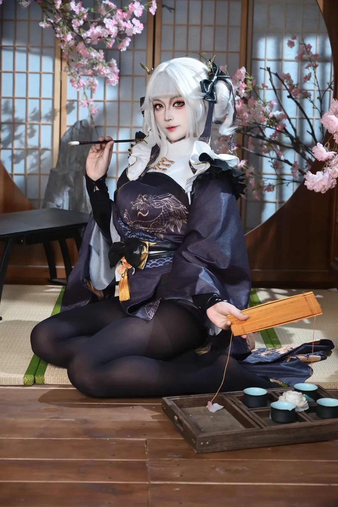 【布兰儿白兔cos】NIKKE胜利女神，以和风雅致开启新岁 - 第 4 张