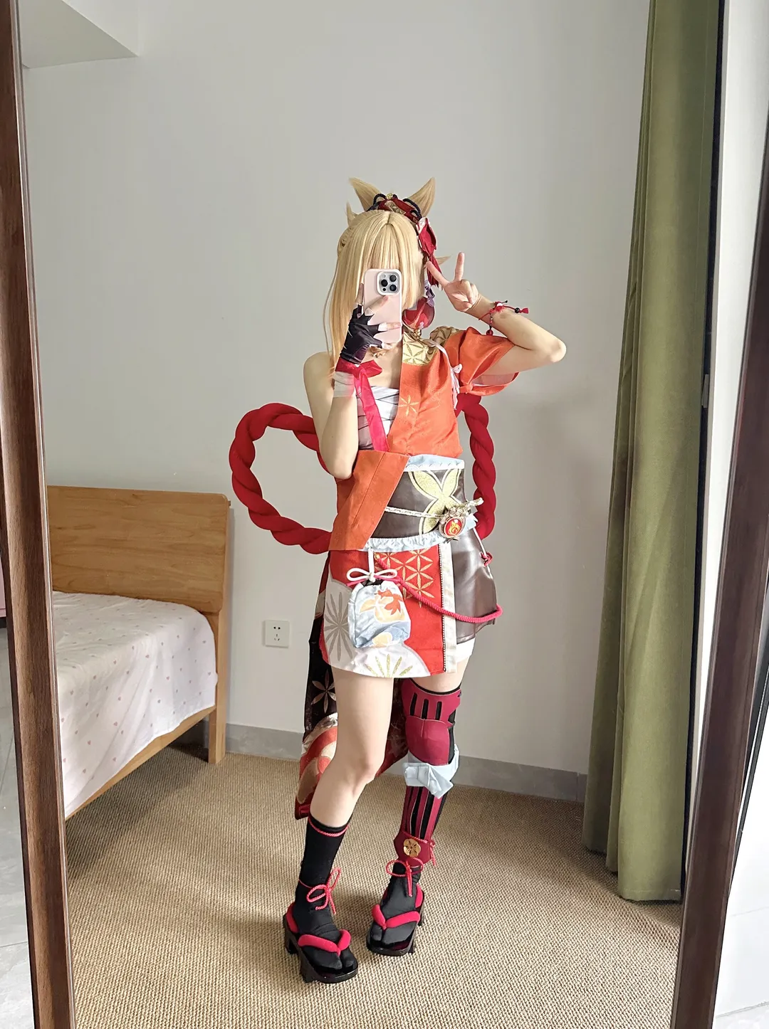 【宵宮コスプレ】原神 宵宮の試着＆高育成ステータス画面シェア - 4 枚目