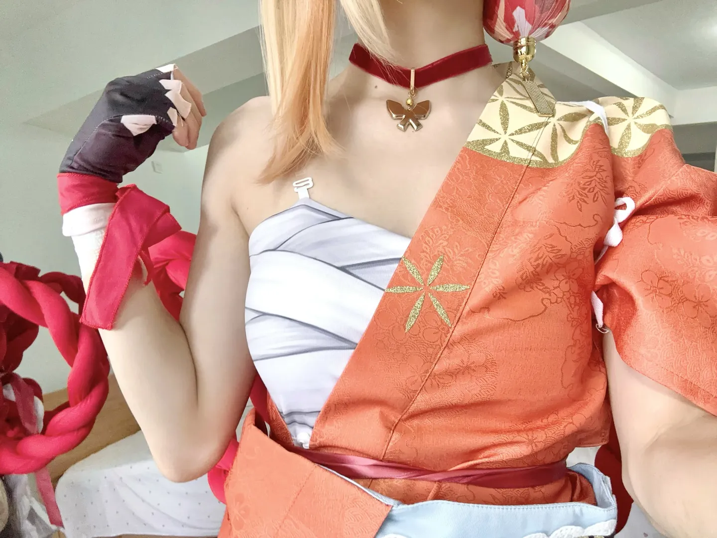 【宵宮コスプレ】原神 宵宮の試着＆高育成ステータス画面シェア - 6 枚目