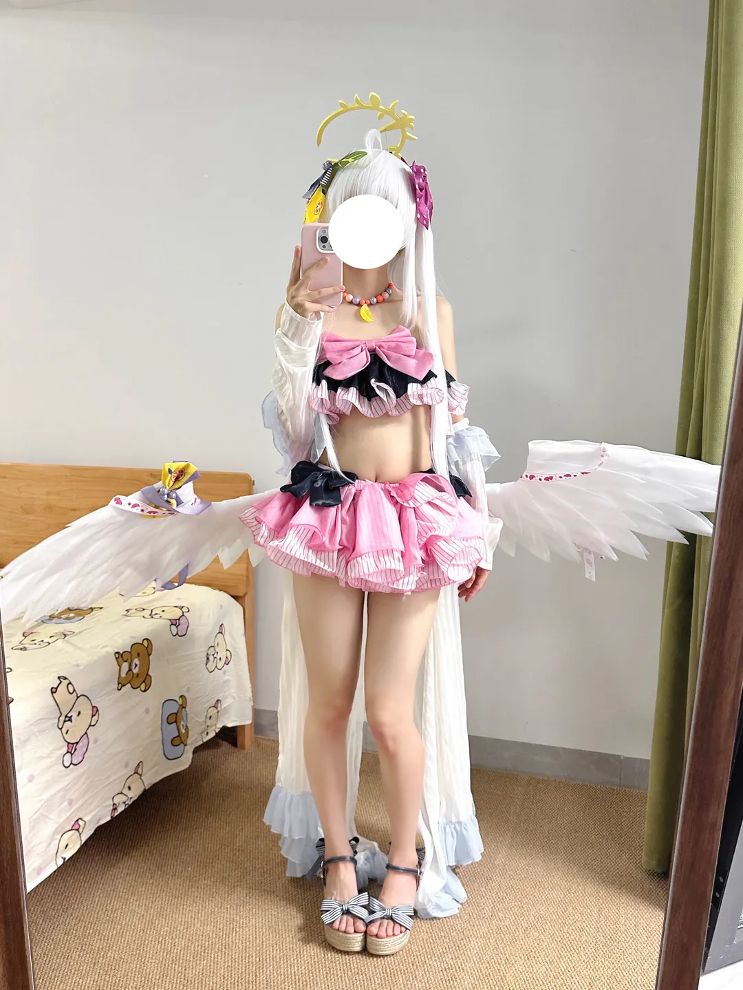 【白洲梓cos】蔚藍檔案泳裝對鏡拍，聊聊翅膀的固定 - 第 2 張
