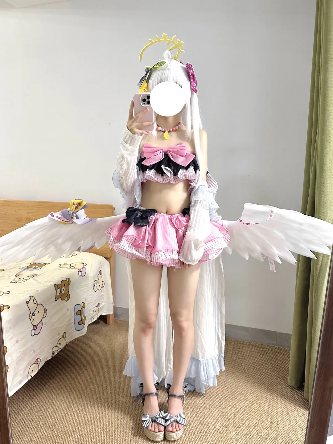 【白洲梓cos】蔚藍檔案泳裝對鏡拍，聊聊翅膀的固定 - 第 4 張