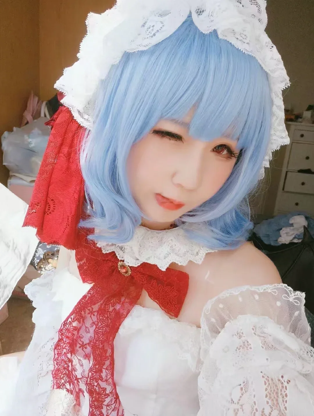 【蕾米莉亚cos】东方project的绯红恶魔造型分享 - 第 3 张