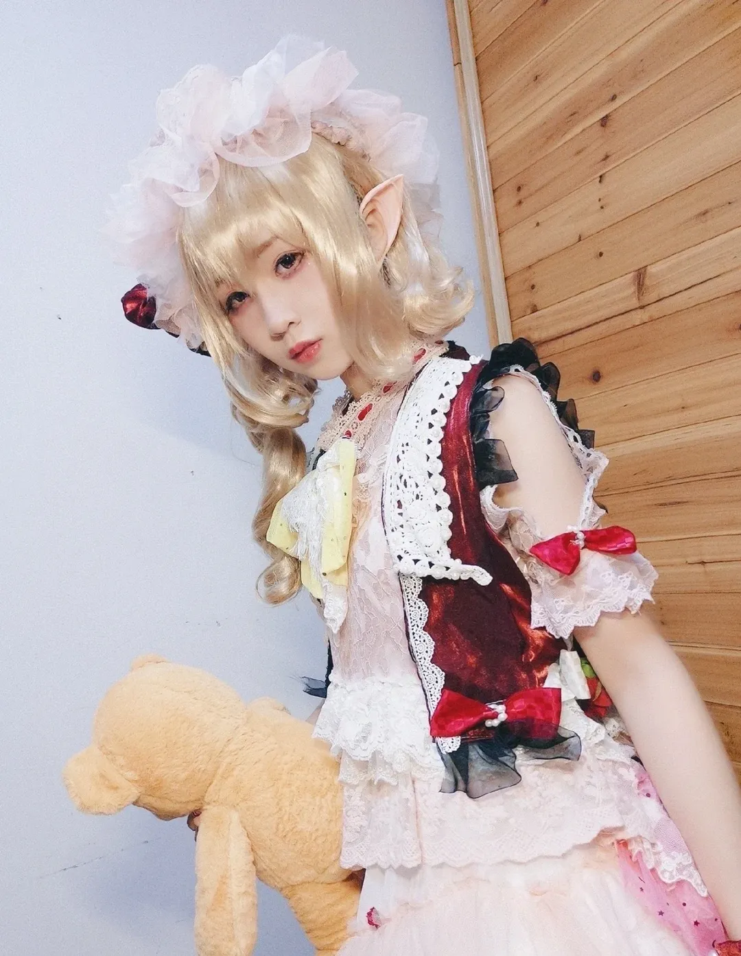 【芙兰朵露cos】东方project红魔馆二小姐的少女心造型 - 第 3 张