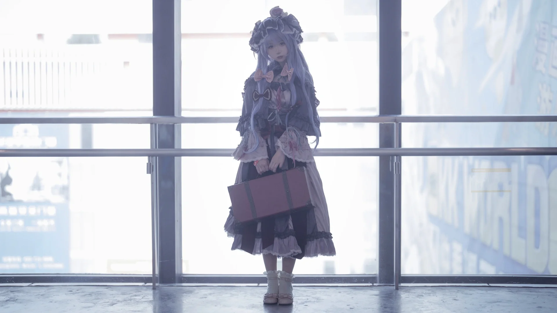 [Patchouli cosplay] Touhou Project: The Unmoving Great Library in the Heat, Strolling through the Anime Convention - Image 2