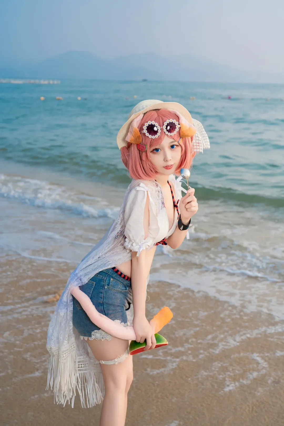 【澄闪cos】夏日海滩边突击检查模组开启进度 - 第 2 张