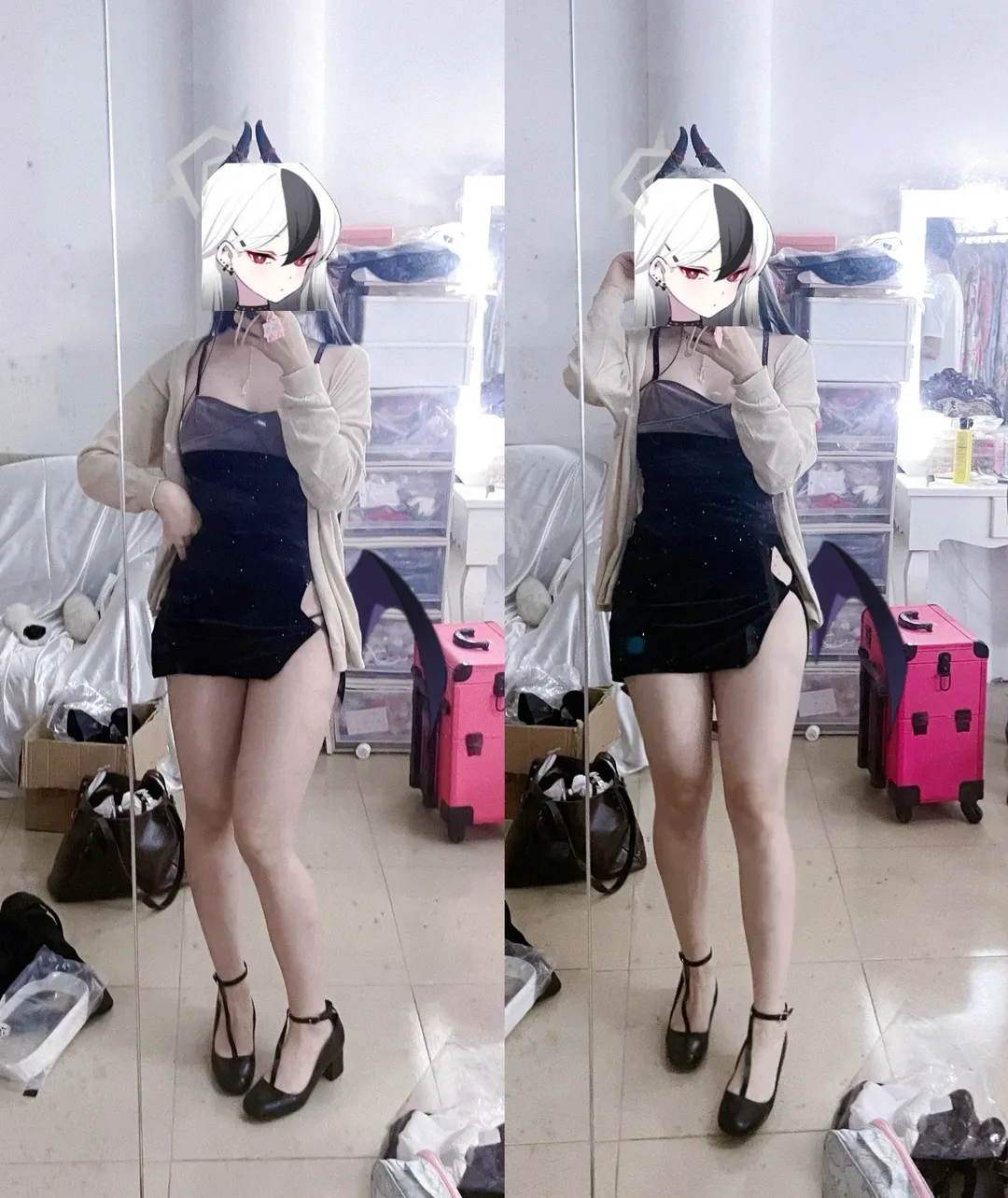 【鬼方佳代子cos】蔚蓝档案里的不良少女，持枪出击 - 第 4 张
