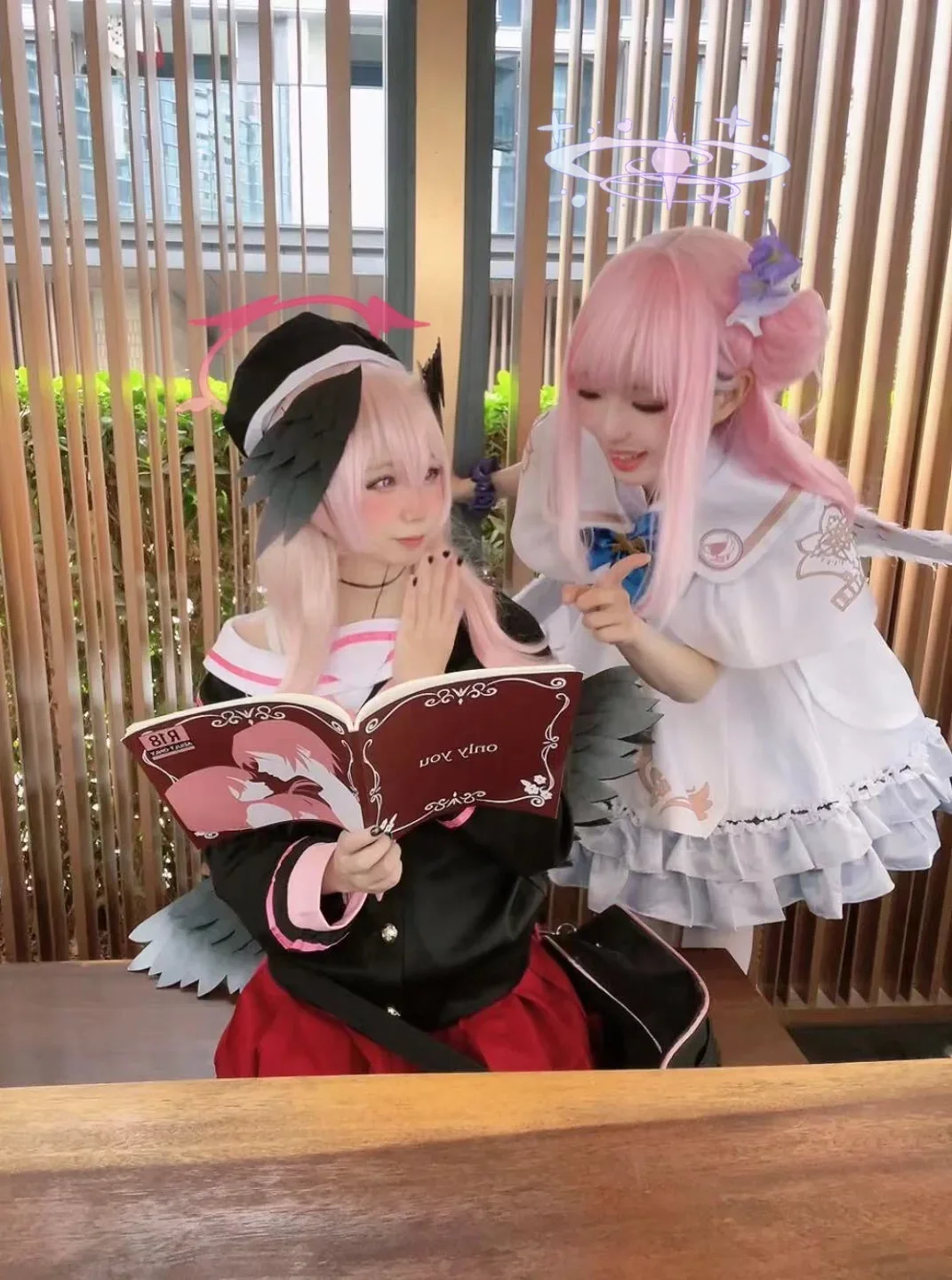 【小春cos】蔚蓝档案：和Mika学姐的下午茶时光记录 - 第 1 张