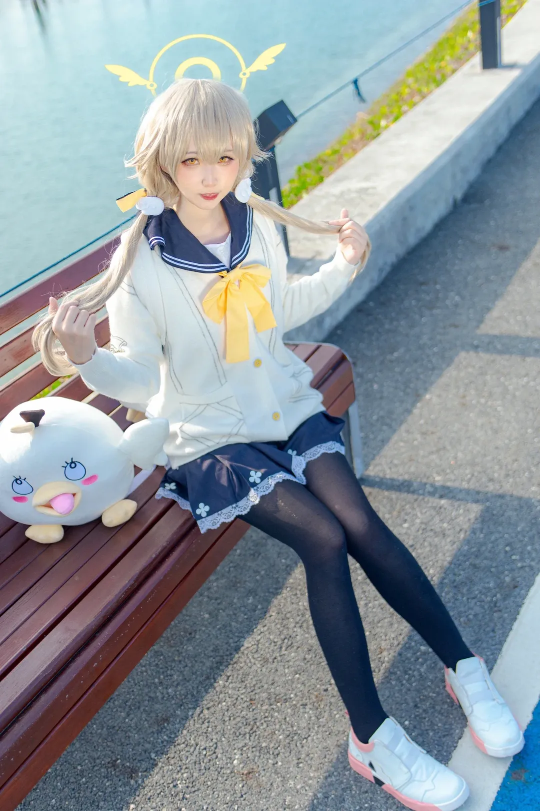 【日富美cos】在蔚蓝档案的世界里做一个平凡的女高中生