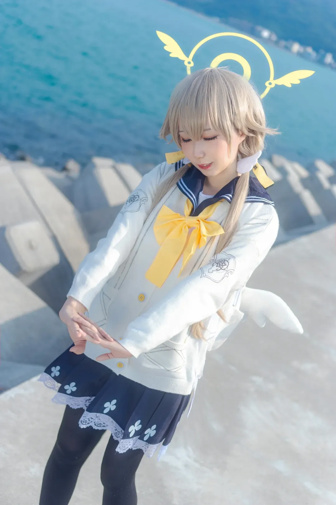 【日富美cos】在蔚蓝档案的世界里做一个平凡的女高中生 - 第 4 张