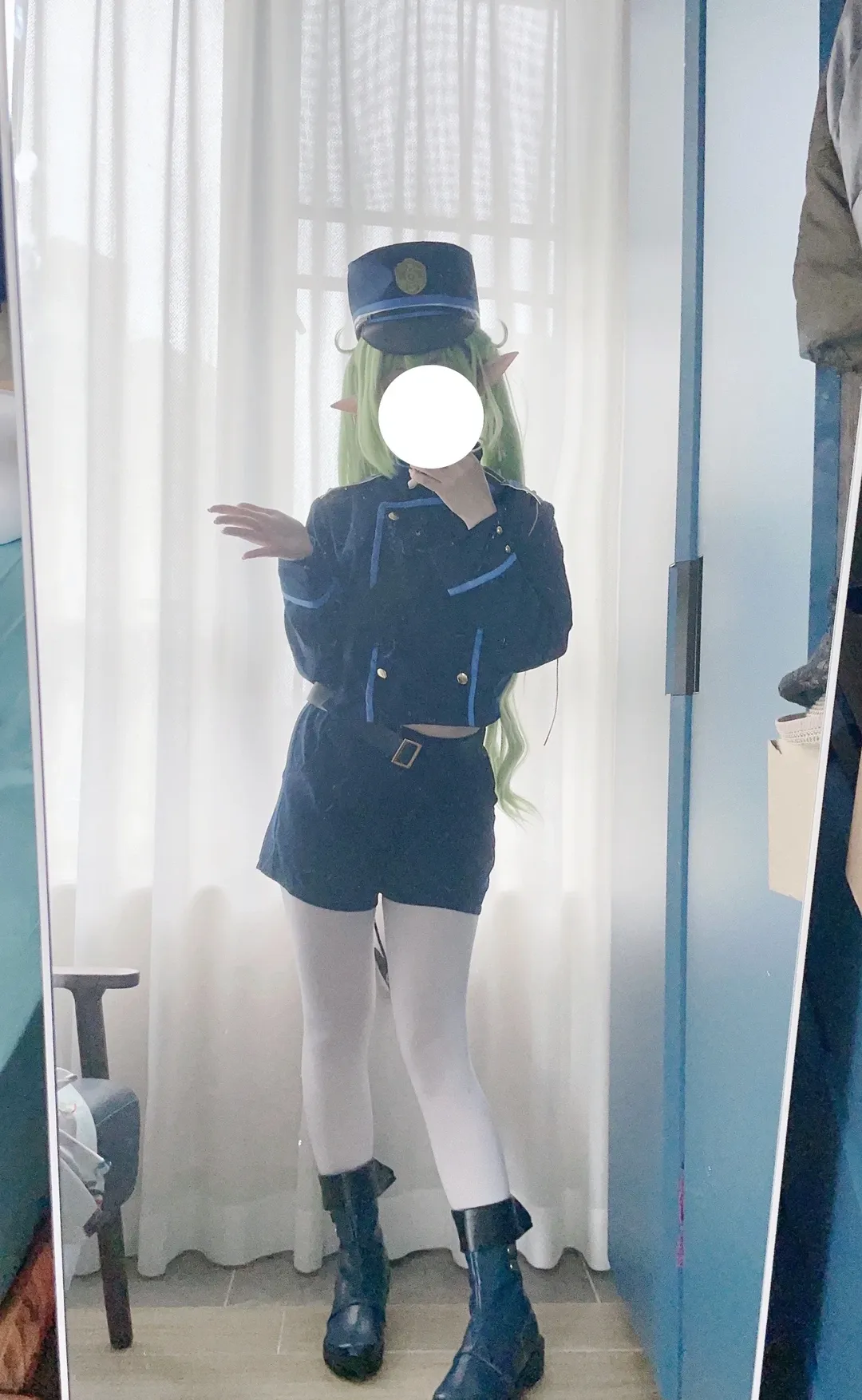 【铁道双子cos】蔚蓝档案中的铁道双子制服试穿记录