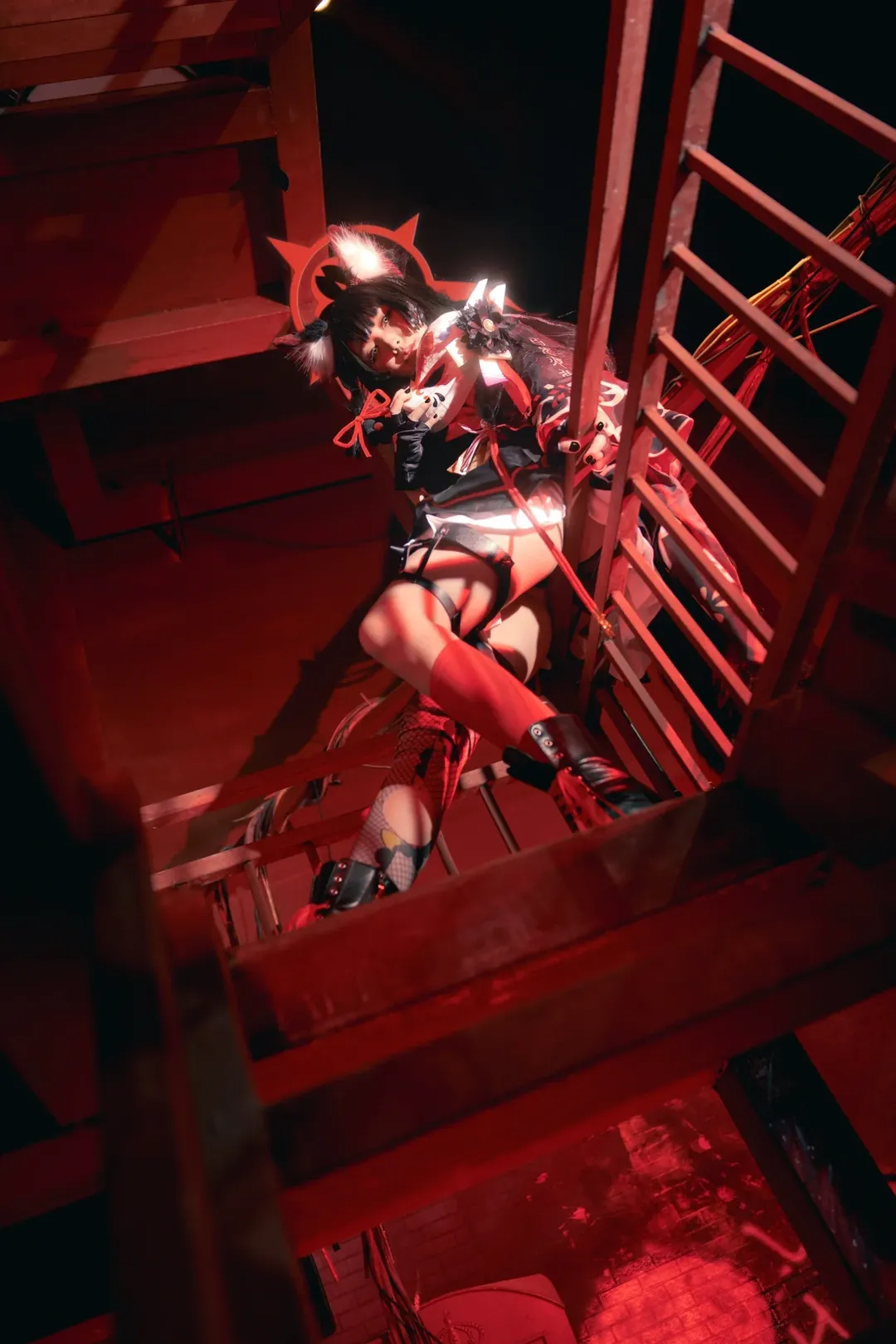 【若藻cos】蔚蓝档案的红色警戒线