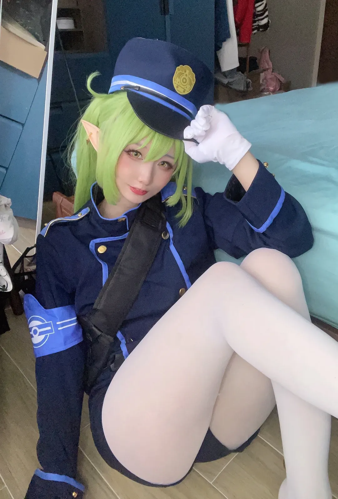 【橘光&橘望cos】蔚蓝档案里的清爽制服日常