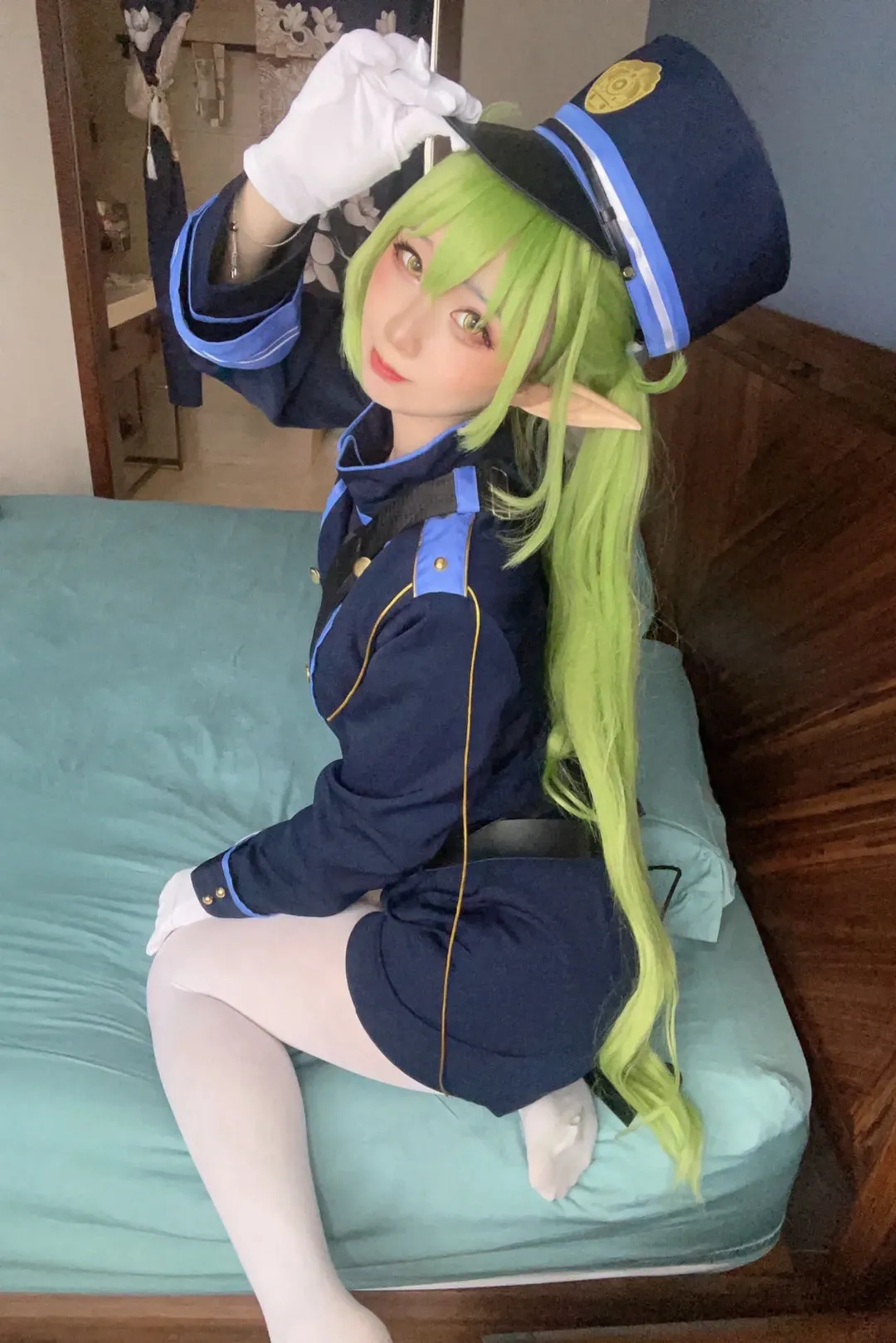 【橘光&橘望cos】蔚藍檔案裡的清爽制服日常 - 第 6 張