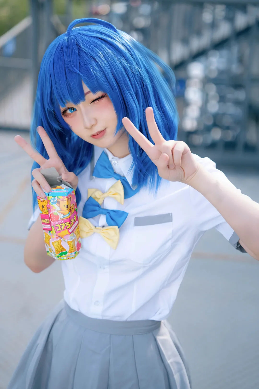 【八奈见杏菜cos】败犬女主太多了，分享这次元气满满的拍摄记录 - 第 1 张