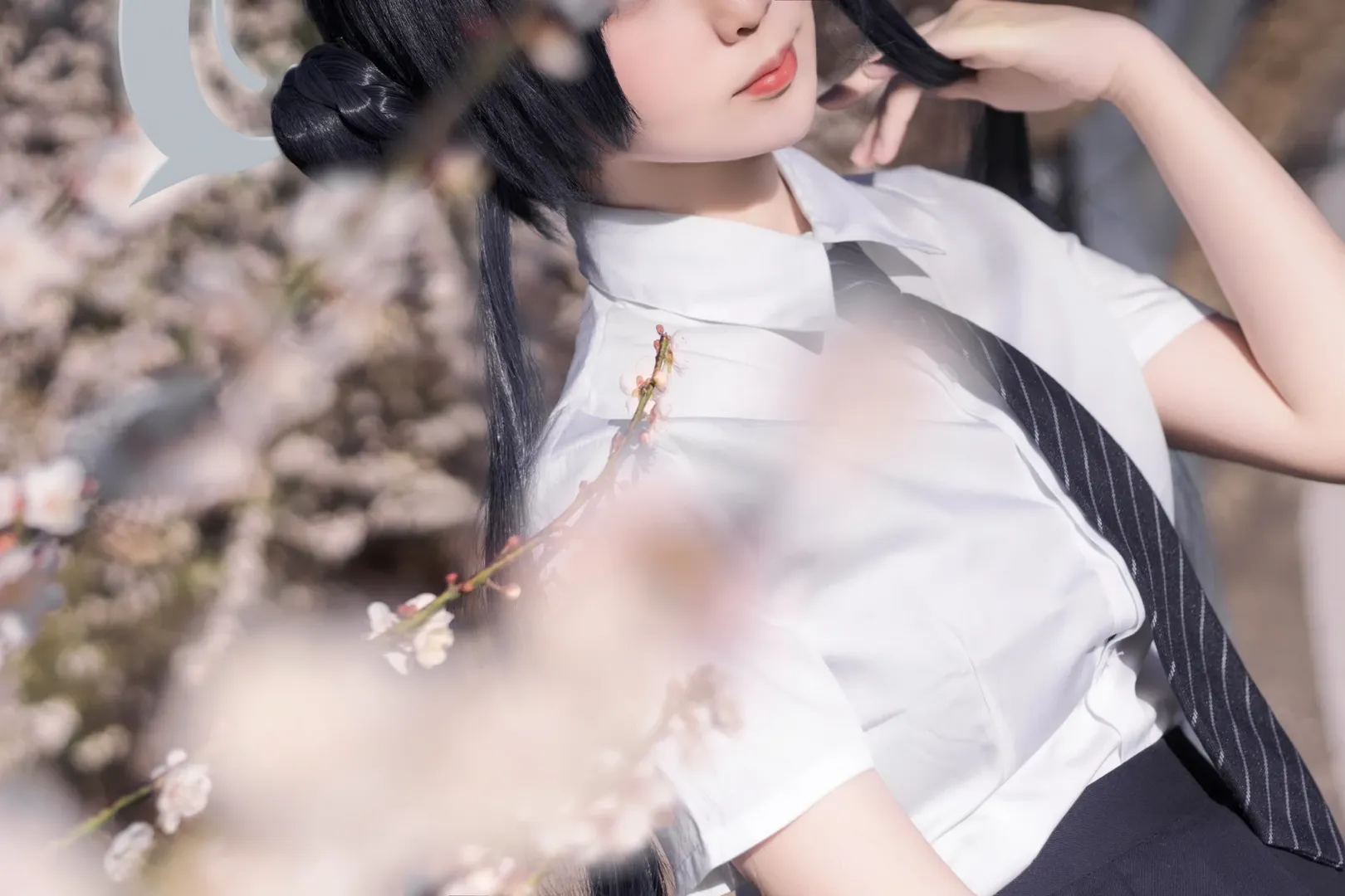 【妃咲cos】蔚藍檔案櫻花季JK外拍記錄 - 第 4 張