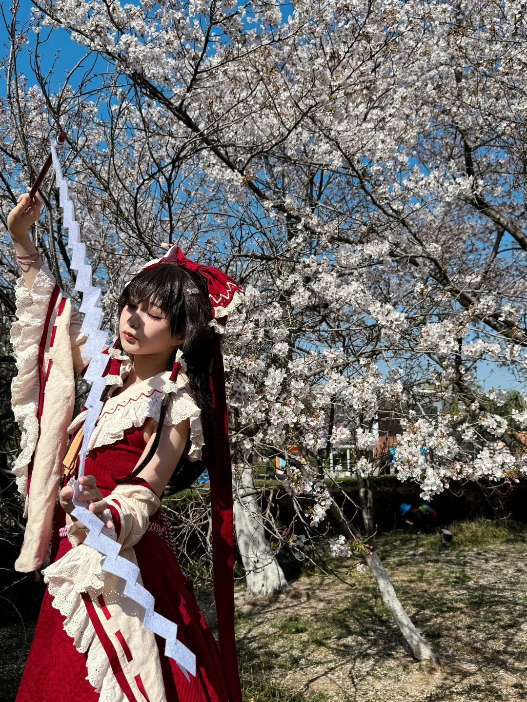 【博丽灵梦cos】东方project春日原相机出片 - 第 3 张
