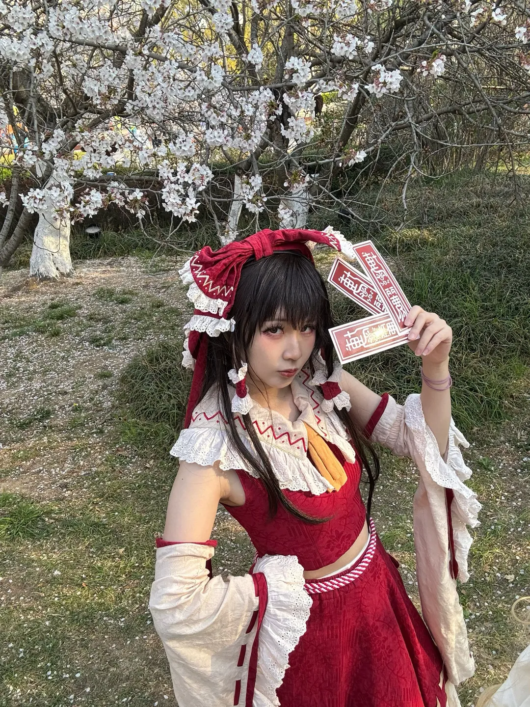 【博丽灵梦cos】东方project春日原相机出片 - 第 4 张