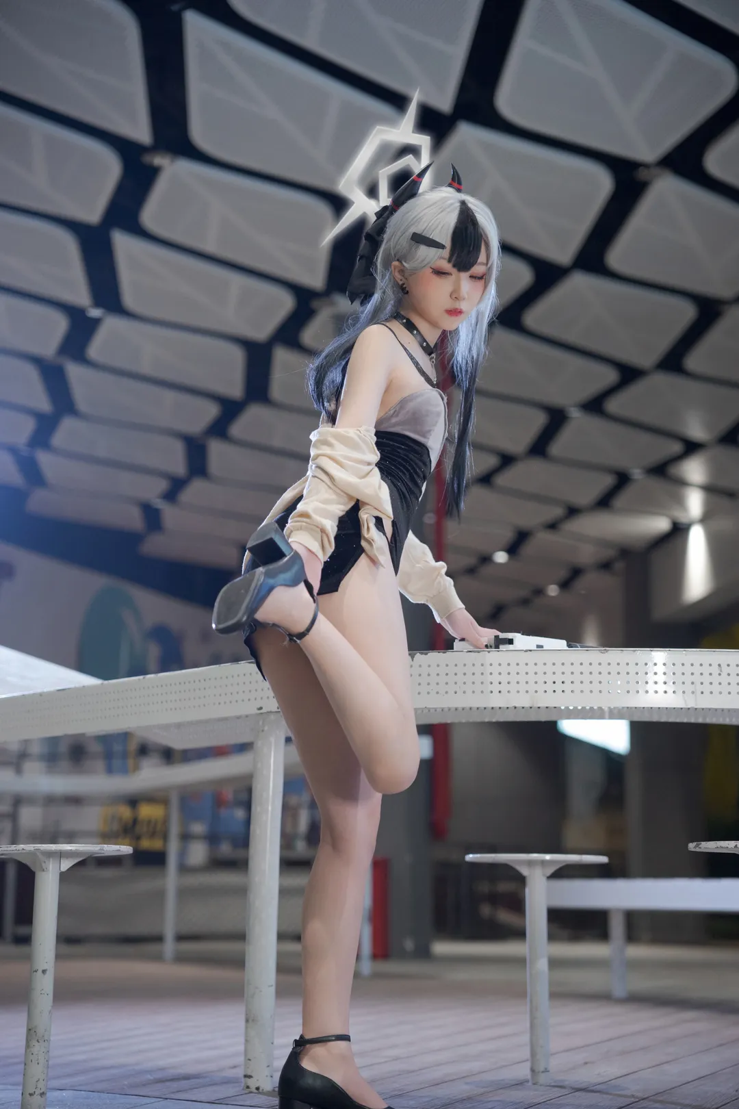 【鬼方佳代子cos】蔚蓝档案礼服搭配与手办惊喜回响