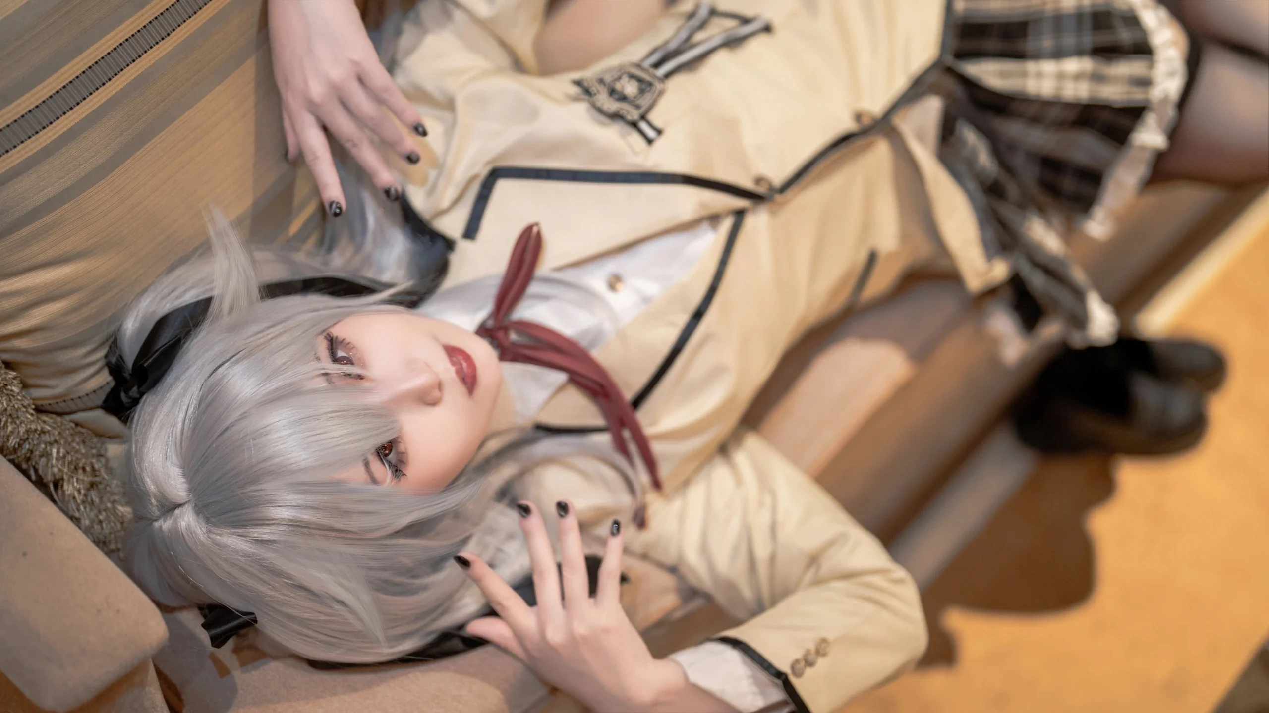 【篝之雾枝cos】美少女万华镜里那个骄傲的大小姐 - 第 3 张