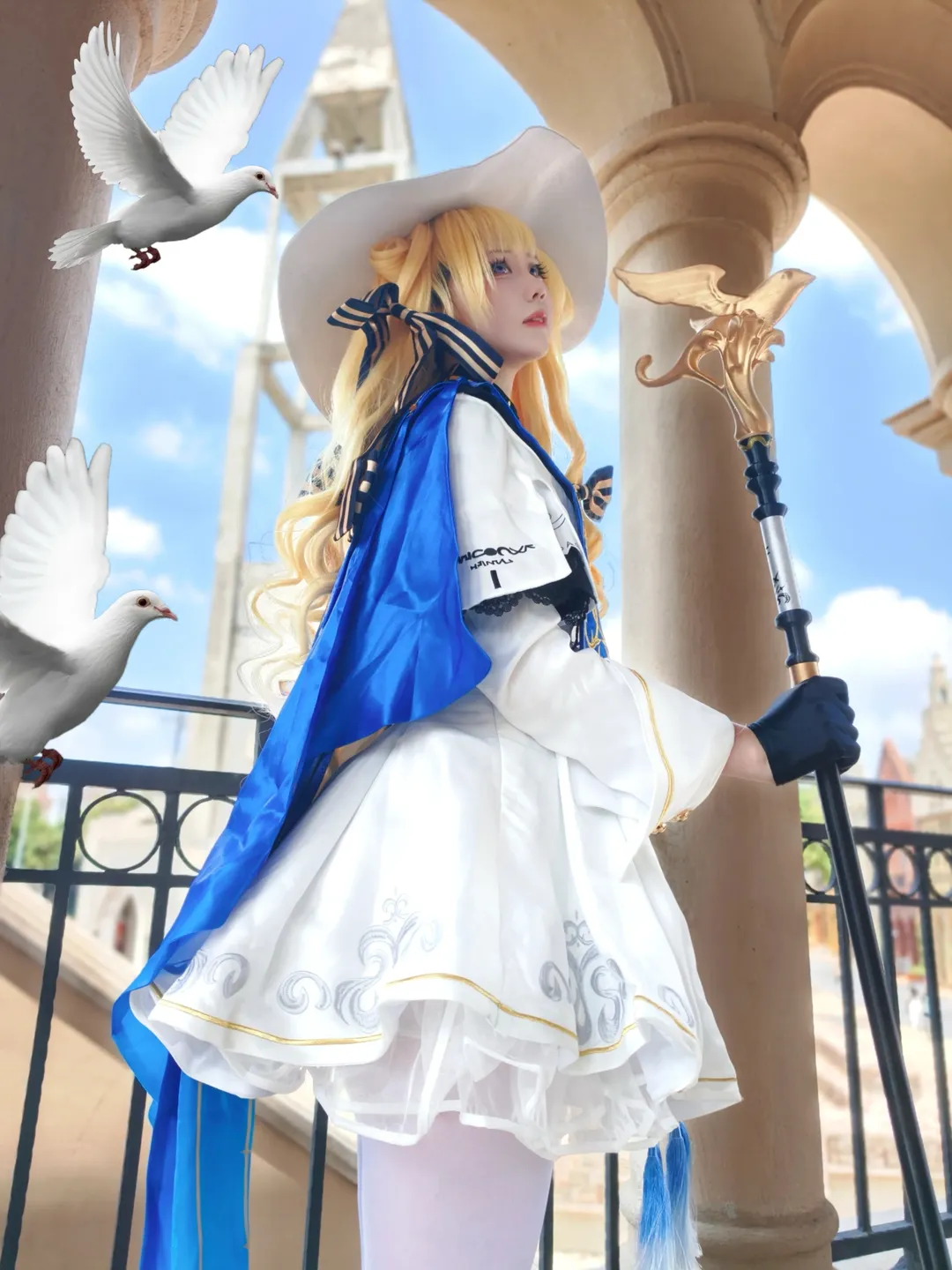[Phoebe Cosplay] Wuthering Waves Phoebe: Outdoor photo log under 37°C heat - Image 2
