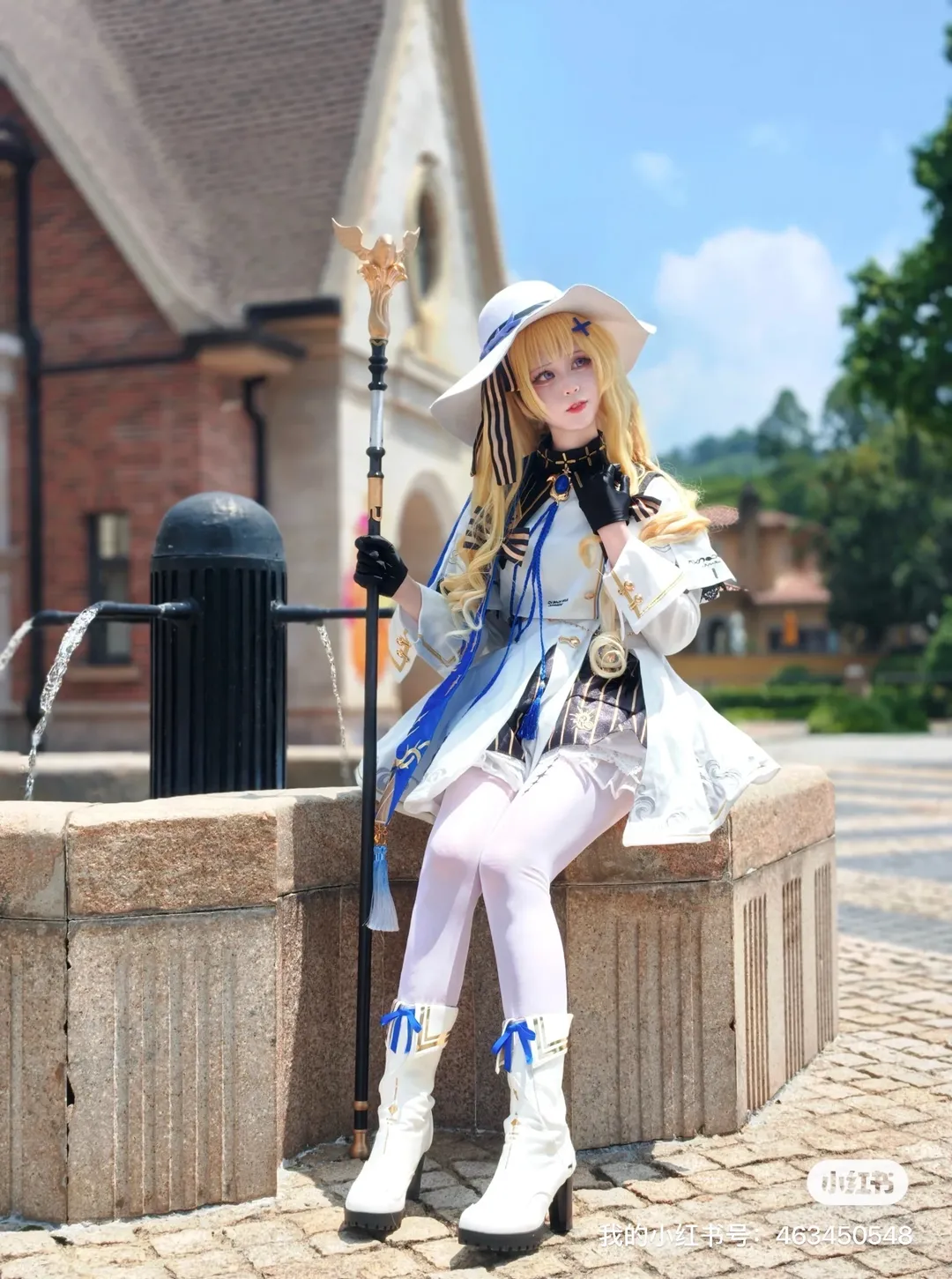 [Phoebe Cosplay] Wuthering Waves Phoebe: Outdoor photo log under 37°C heat - Image 4
