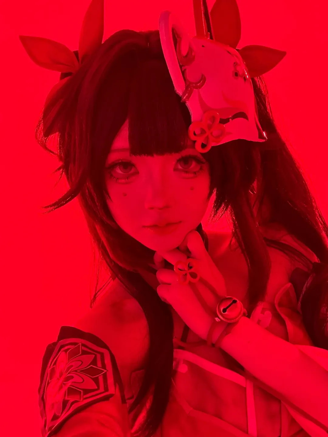 【花火cos】崩坏星穹铁道里的红黑假面精灵 - 第 2 张