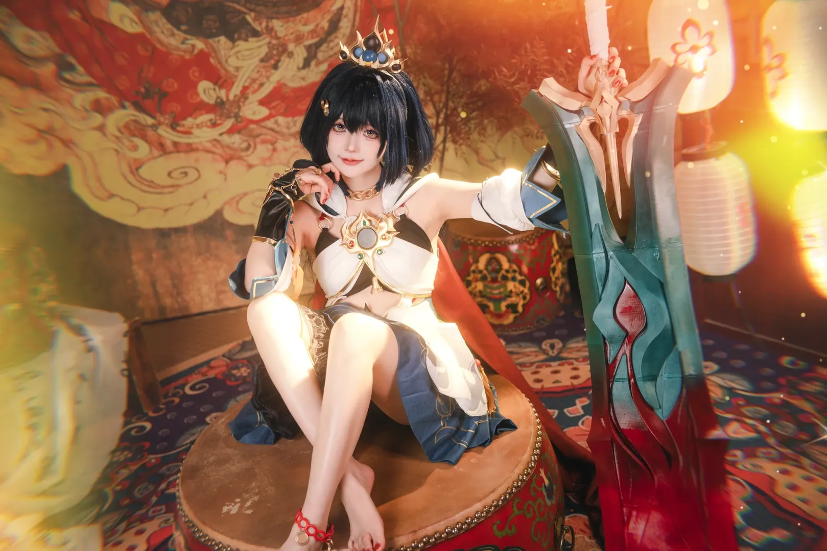 【云璃cos】崩坏星穹铁道，持剑吃糖葫芦的小女孩