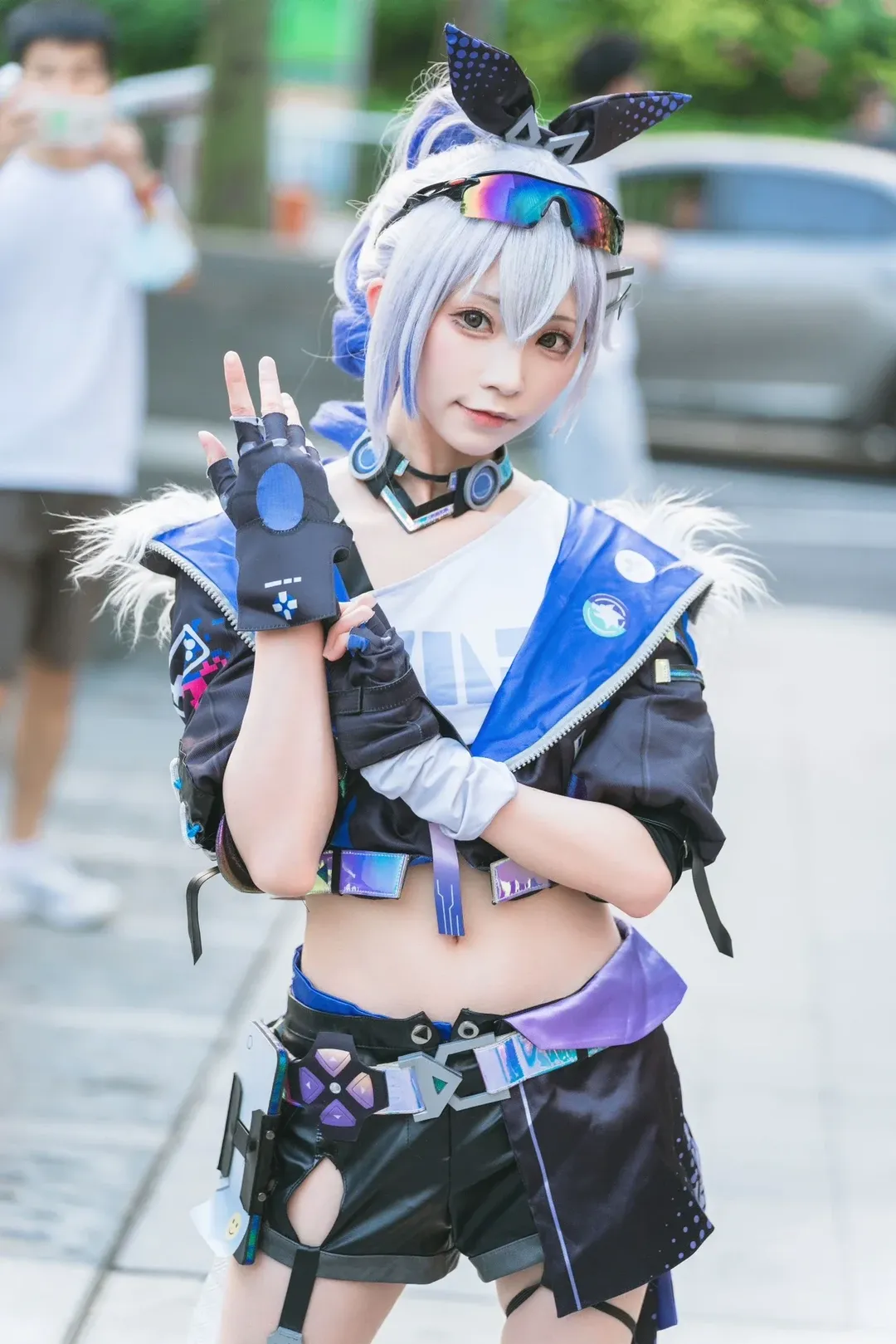【银狼cos】CICF最后的炫光，镭射与机能风的完美碰撞 - 第 10 张