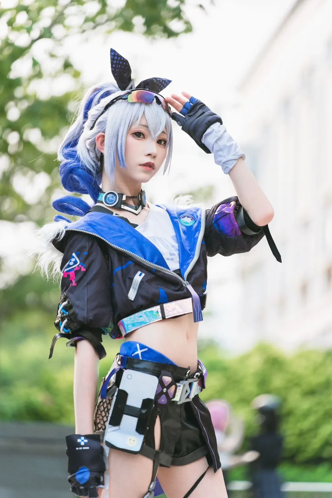 【银狼cos】CICF最后的炫光，镭射与机能风的完美碰撞 - 第 7 张