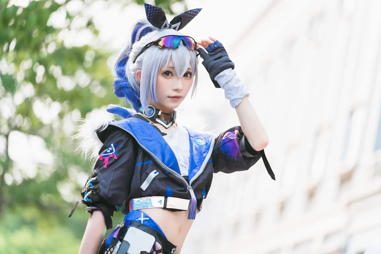 【银狼cos】CICF最后的炫光，镭射与机能风的完美碰撞 - 第 8 张