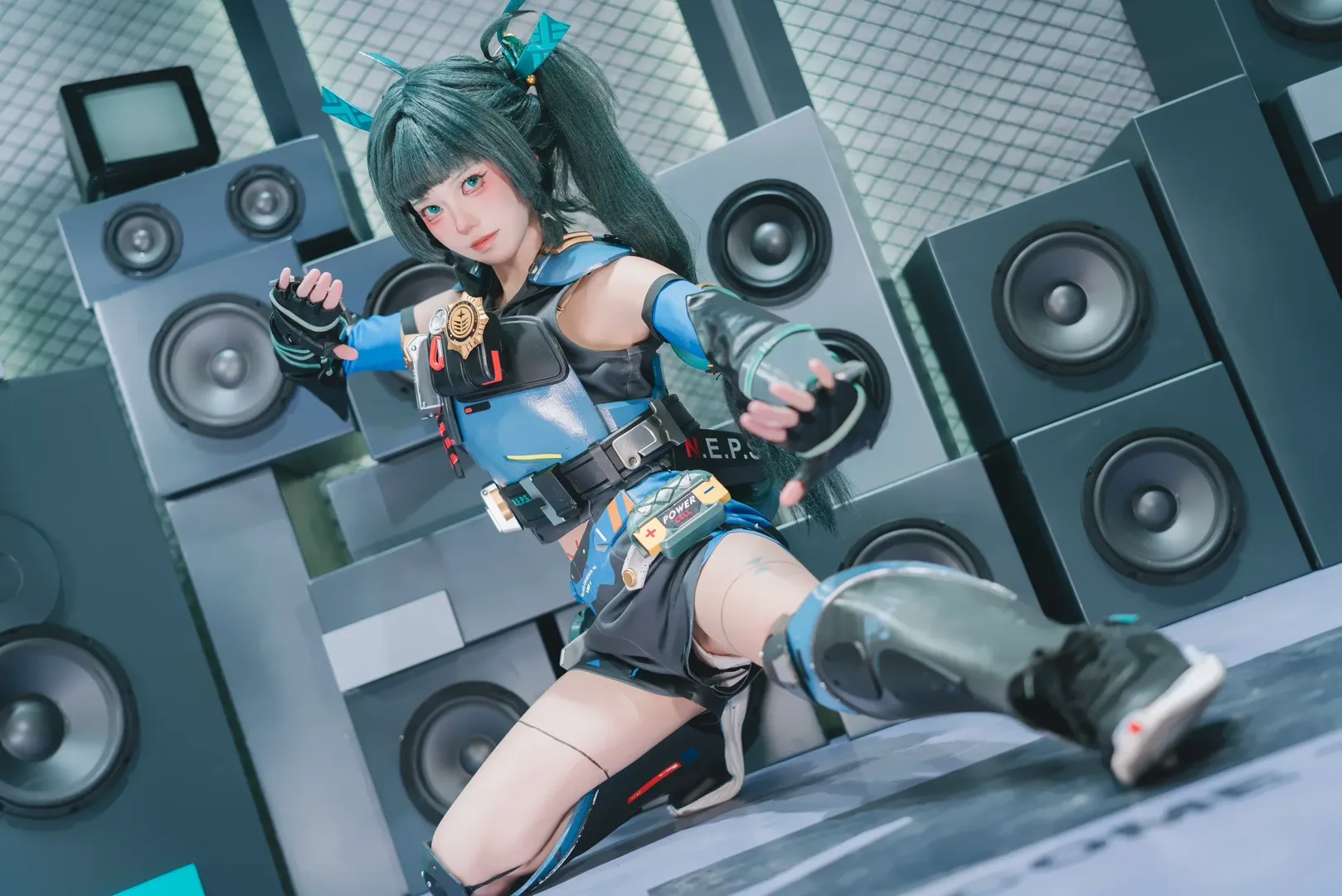 [Qingyi cosplay] Zenless Zone Zero Undercover Blues: Since We're Here, Time for a Beatdown - Image 9