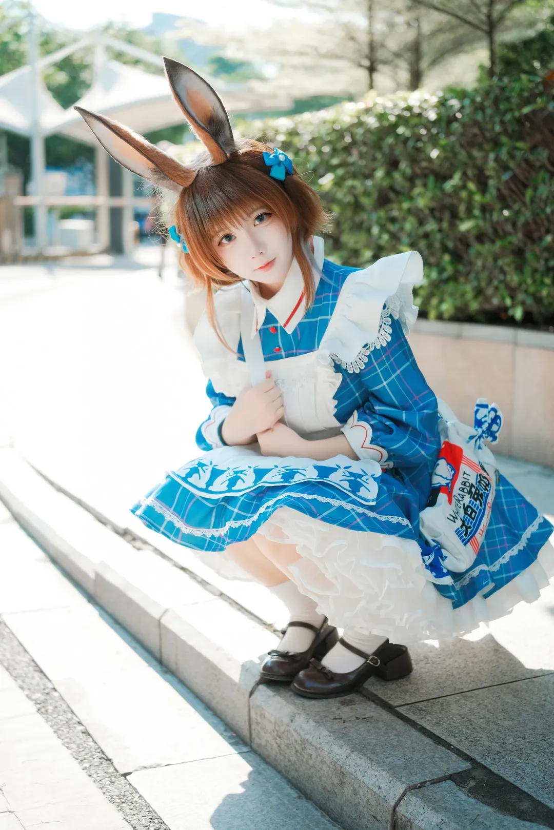 【阿米婭cos】大白兔聯動款拍攝記錄，明日方舟 - 第 4 張