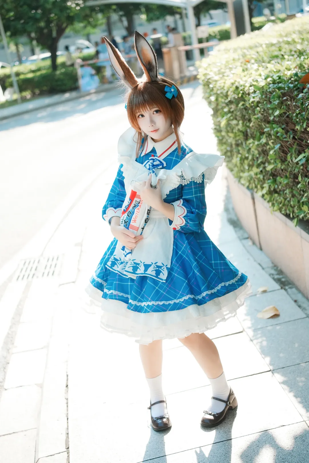 【阿米婭cos】大白兔聯動款拍攝記錄，明日方舟 - 第 6 張