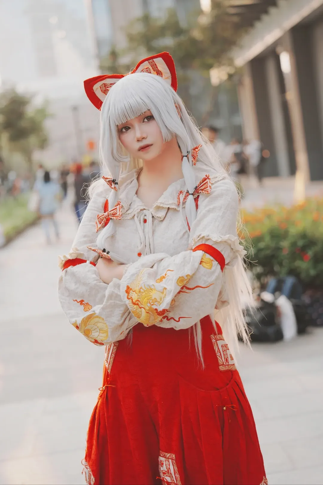 【藤原妹红cos】CICF漫展现场返图，东方project经典造型 - 第 2 张