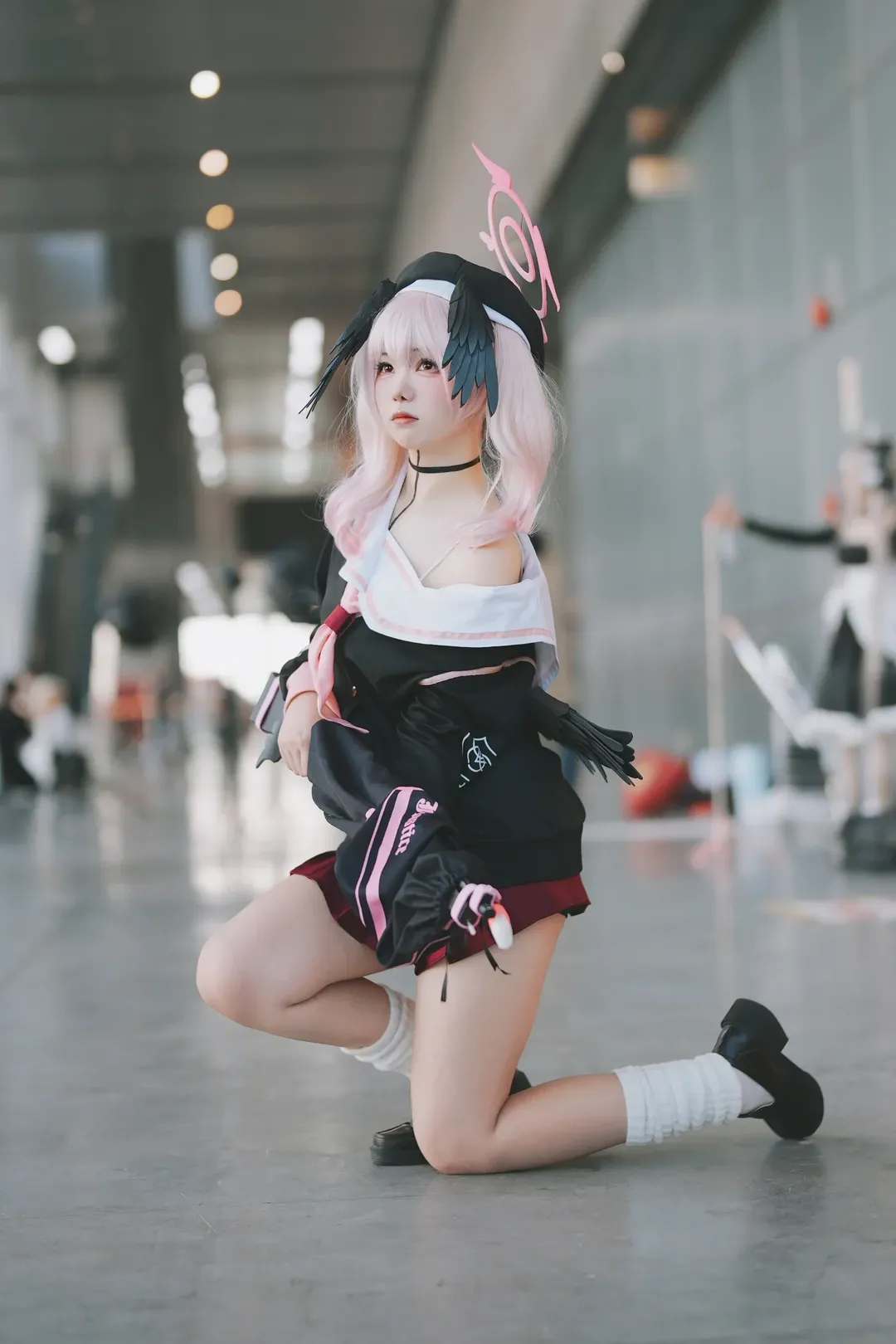 【下江コハル コスプレ】ブルーアーカイブ ホタルACGエキスポでのコスプレイベント写真日常 - 2 枚目