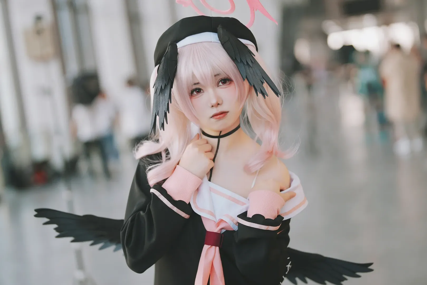 【下江コハル コスプレ】ブルーアーカイブ ホタルACGエキスポでのコスプレイベント写真日常 - 4 枚目