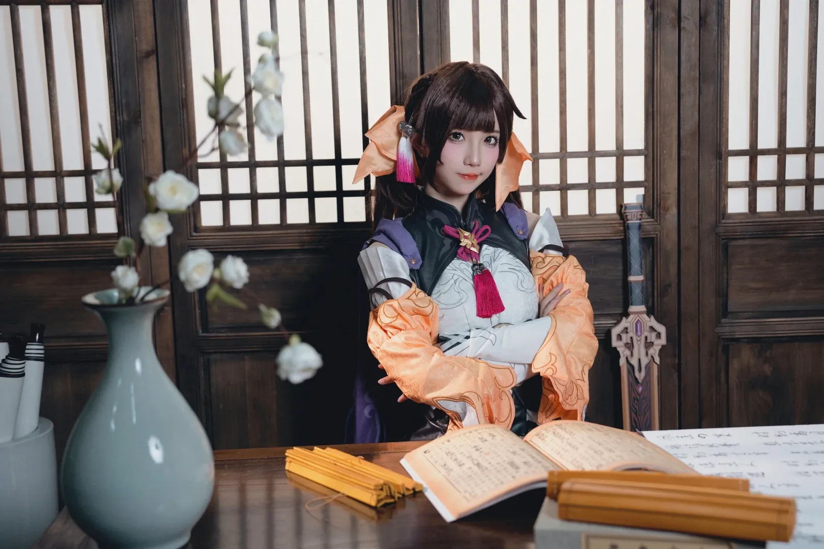 【素裳cos】云骑军的剑影与棋局，崩坏星穹铁道侠客行 - 第 5 张