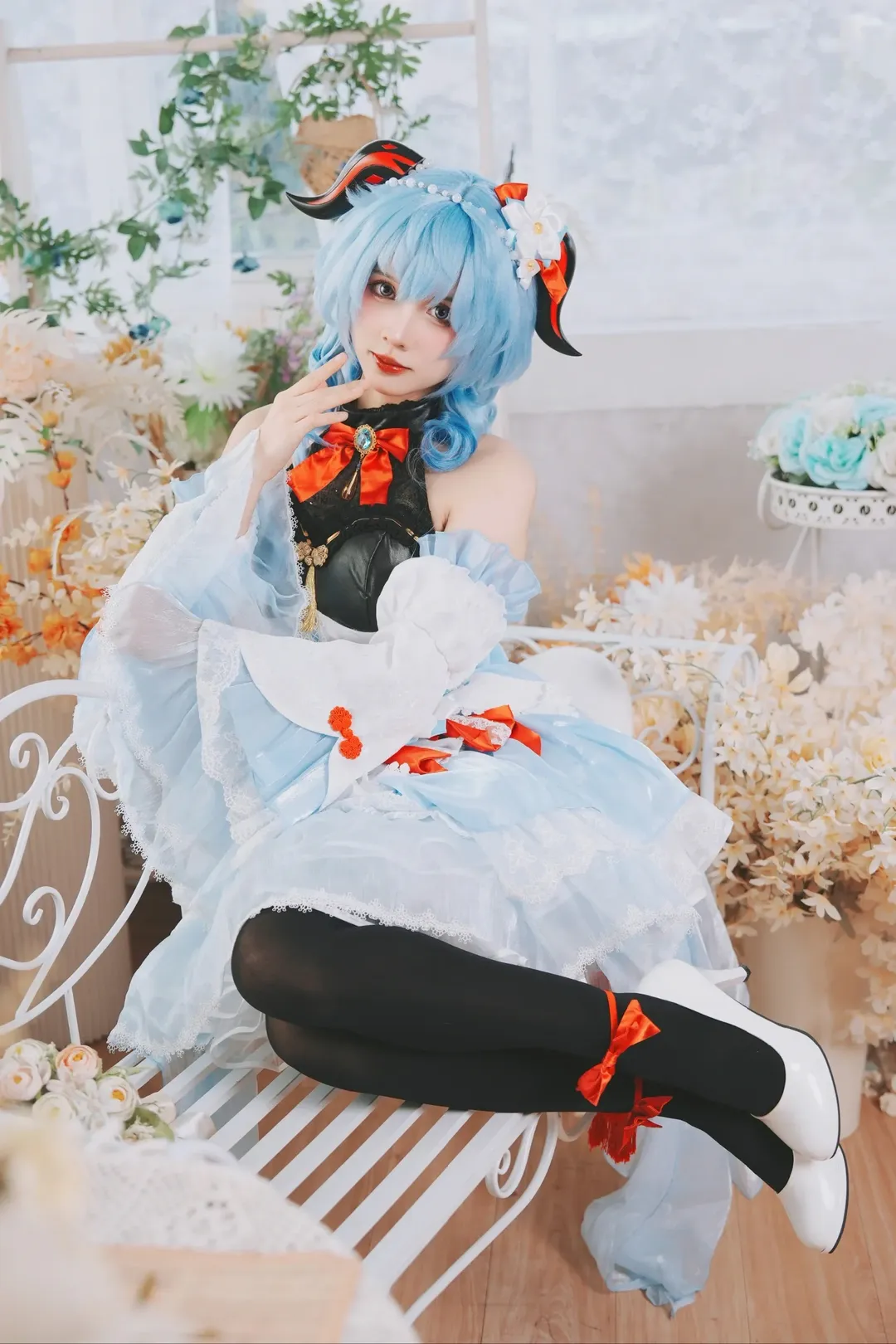 【甘雨cos】加班时刻的精致小憩