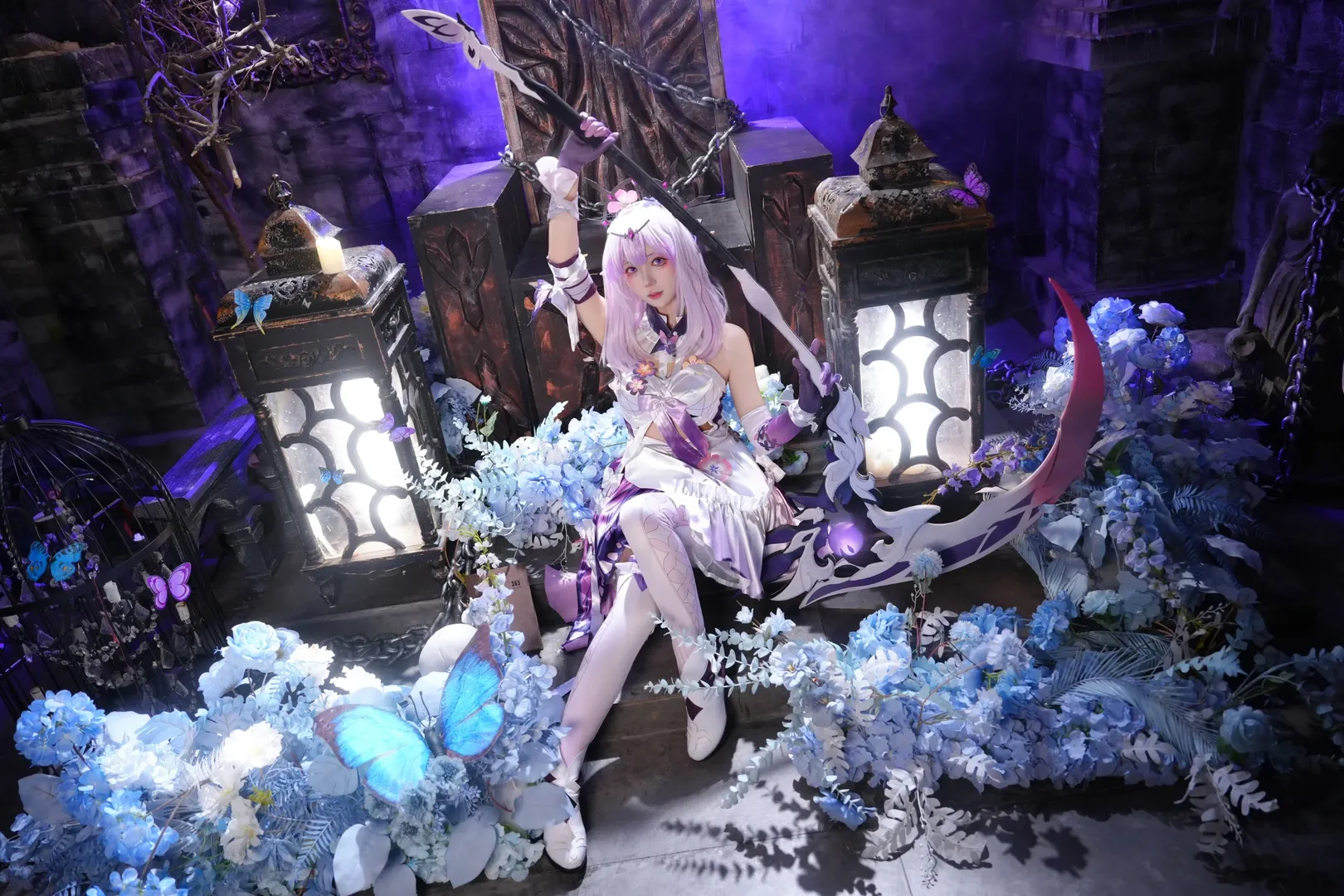 【遐蝶cos】冥河之女降临，一镰断尽轮回结