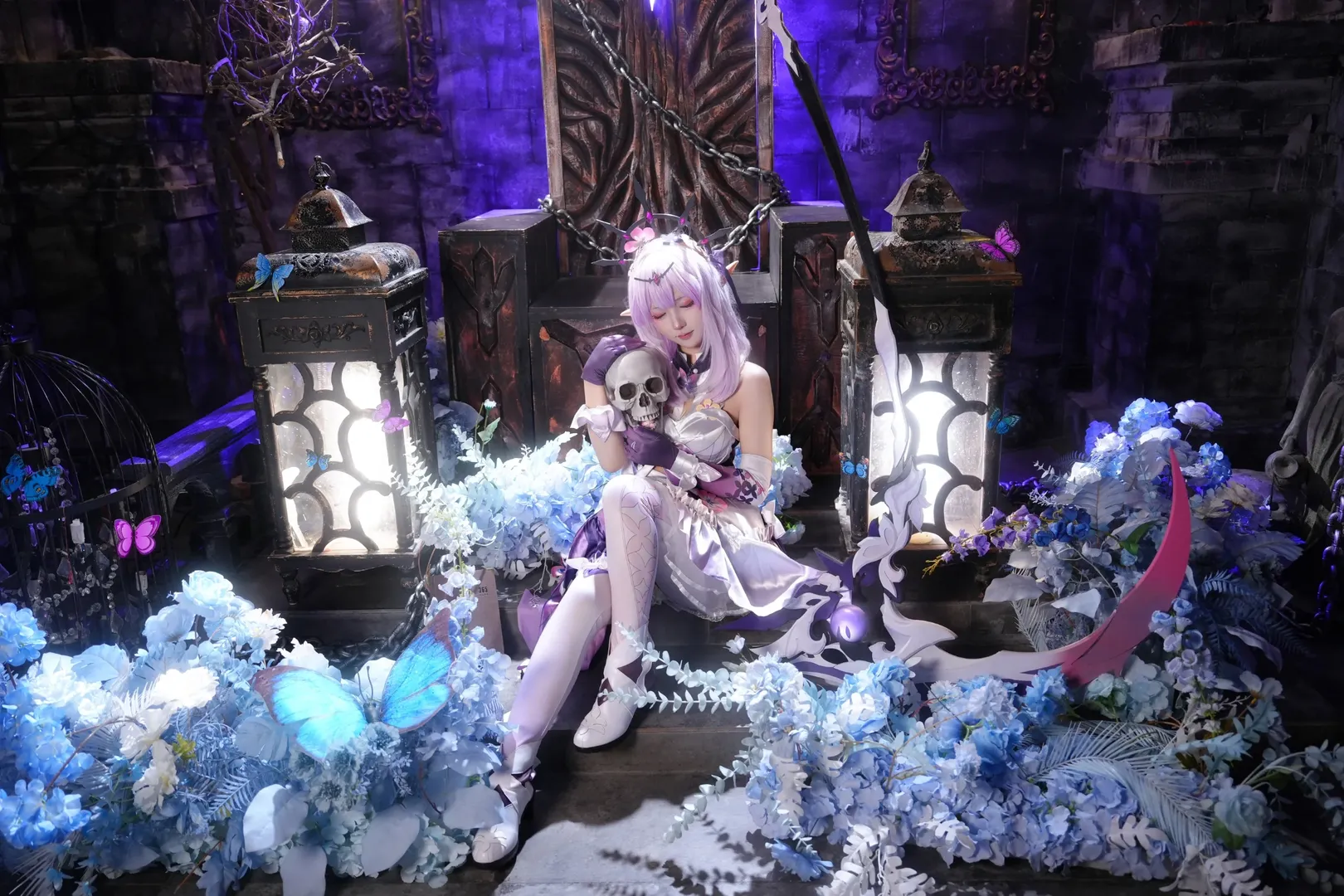 【遐蝶cos】冥河之女降临，一镰断尽轮回结 - 第 6 张