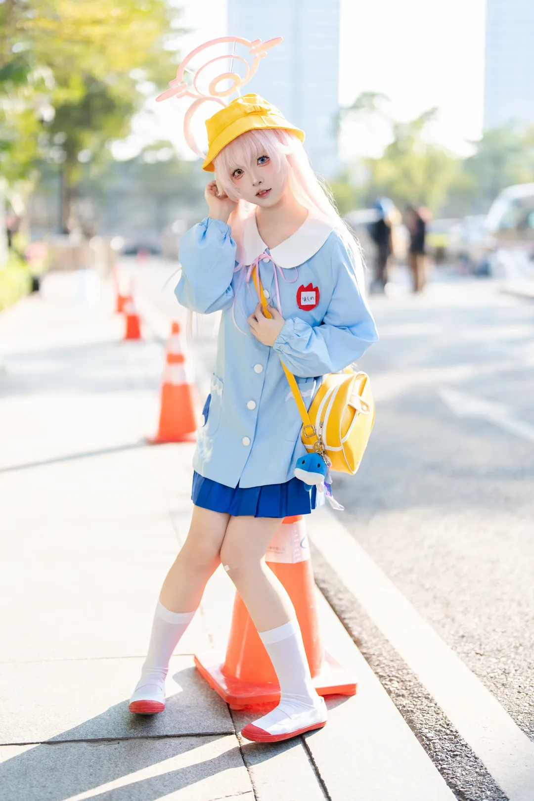 【小鸟游星野cos】元旦萤火虫漫展的清爽街头随拍 - 第 7 张