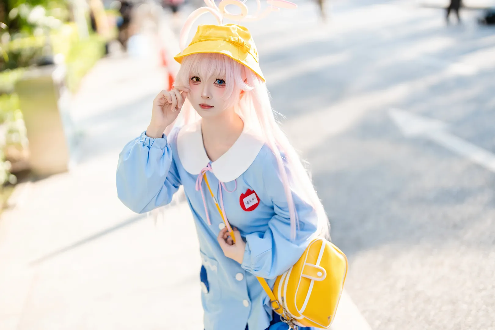 【小鸟游星野cos】元旦萤火虫漫展的清爽街头随拍 - 第 8 张