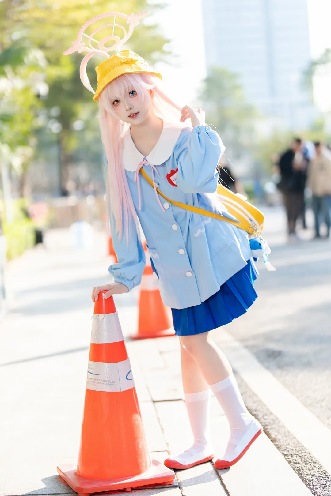 【小鸟游星野cos】元旦萤火虫漫展的清爽街头随拍 - 第 9 张