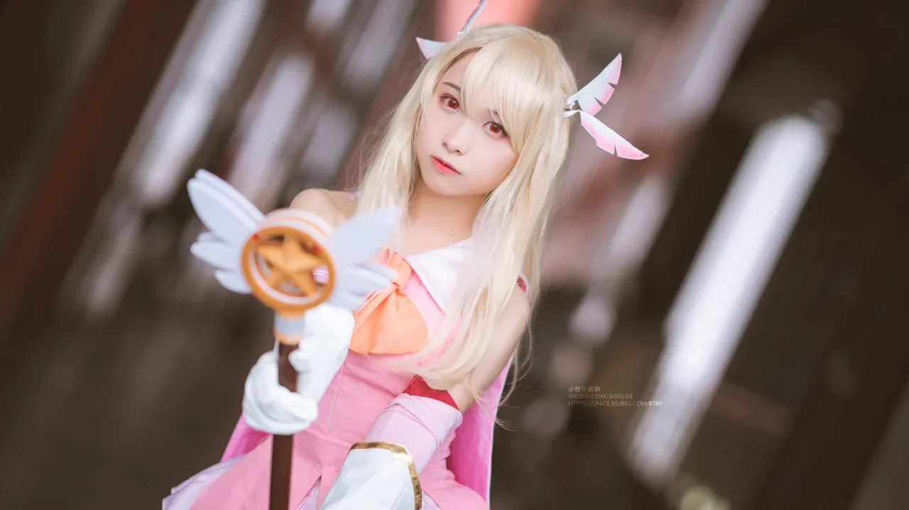 【伊莉雅cos】魔法少女伊莉雅，元气少女的正片分享 - 第 2 张