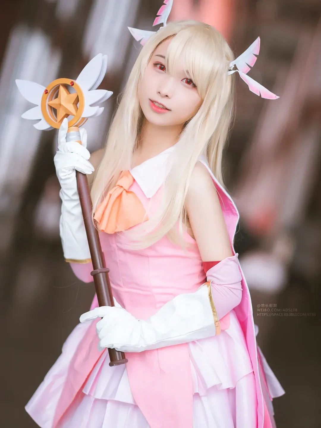 【伊莉雅cos】魔法少女伊莉雅，元气少女的正片分享 - 第 3 张