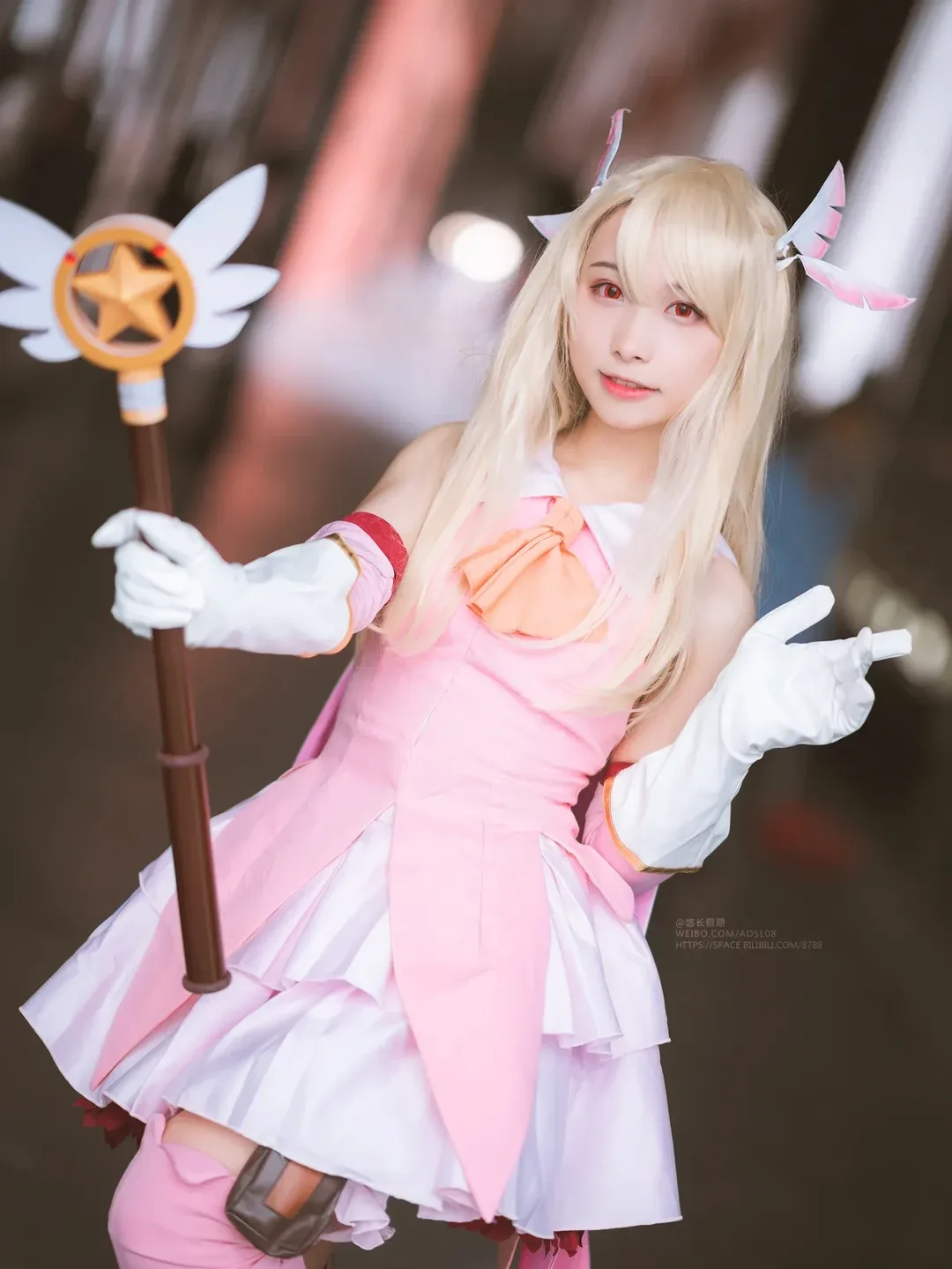 【伊莉雅cos】魔法少女伊莉雅，元气少女的正片分享 - 第 5 张