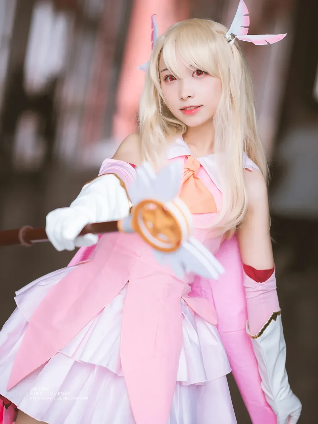 【伊莉雅cos】魔法少女伊莉雅，元气少女的正片分享 - 第 6 张