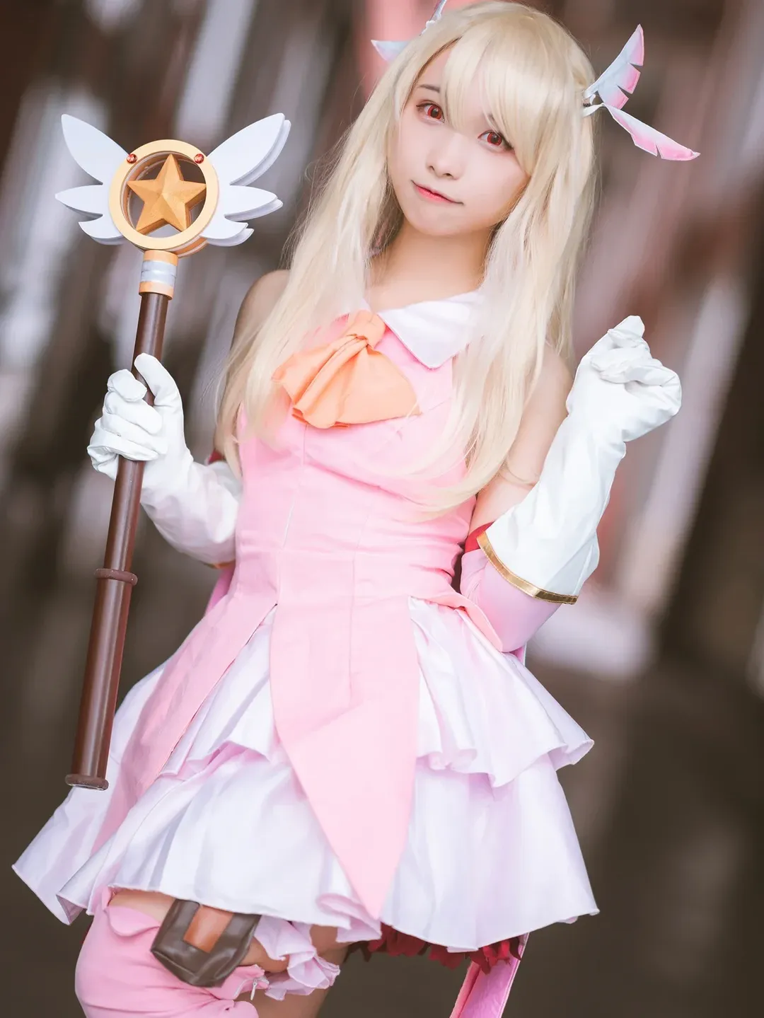 【伊莉雅cos】魔法少女伊莉雅，元气少女的正片分享 - 第 8 张