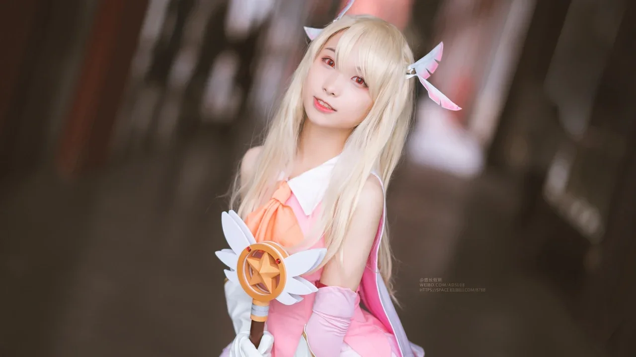 【伊莉雅cos】魔法少女伊莉雅，元气少女的正片分享 - 第 9 张